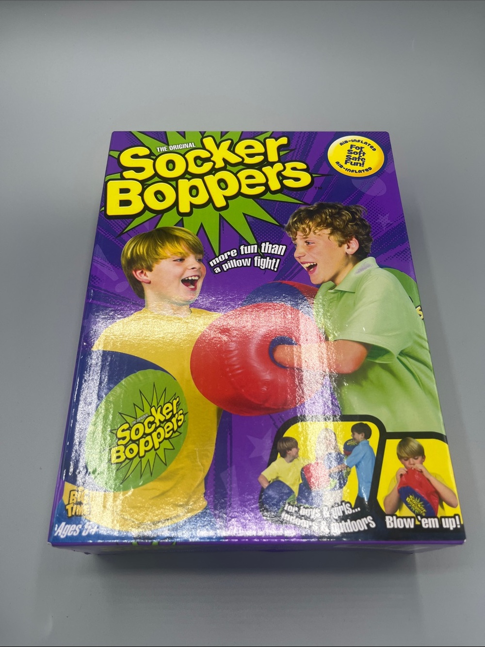 Socker Boppers Inflatable Boxing Pillows One Pair Boppers